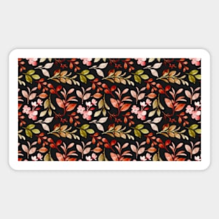 Flower and Leaf Pattern Magnet